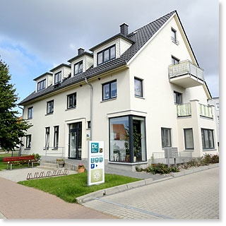 Haus der Zahnarzt-Praxis Dr. Hermann.